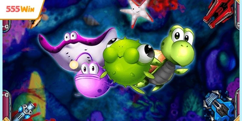 Khám phá game bắn cá 555WIN siêu hấp dẫn
